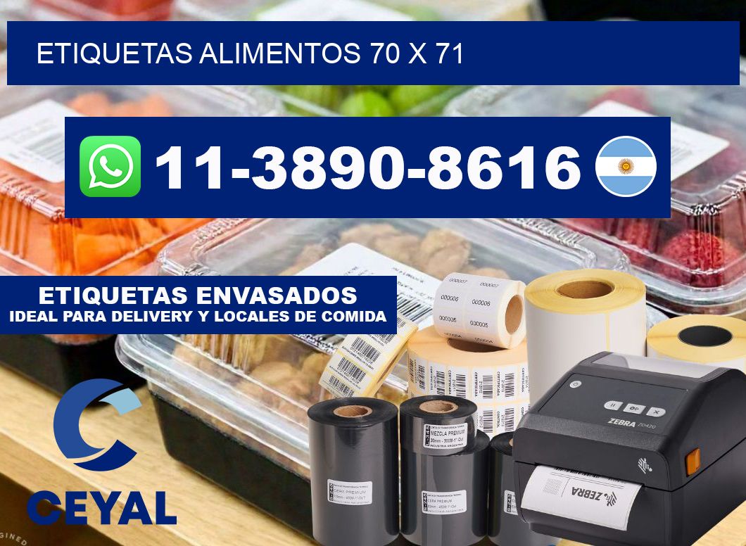 etiquetas alimentos 70 x 71