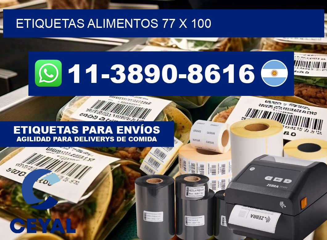 etiquetas alimentos 77 x 100