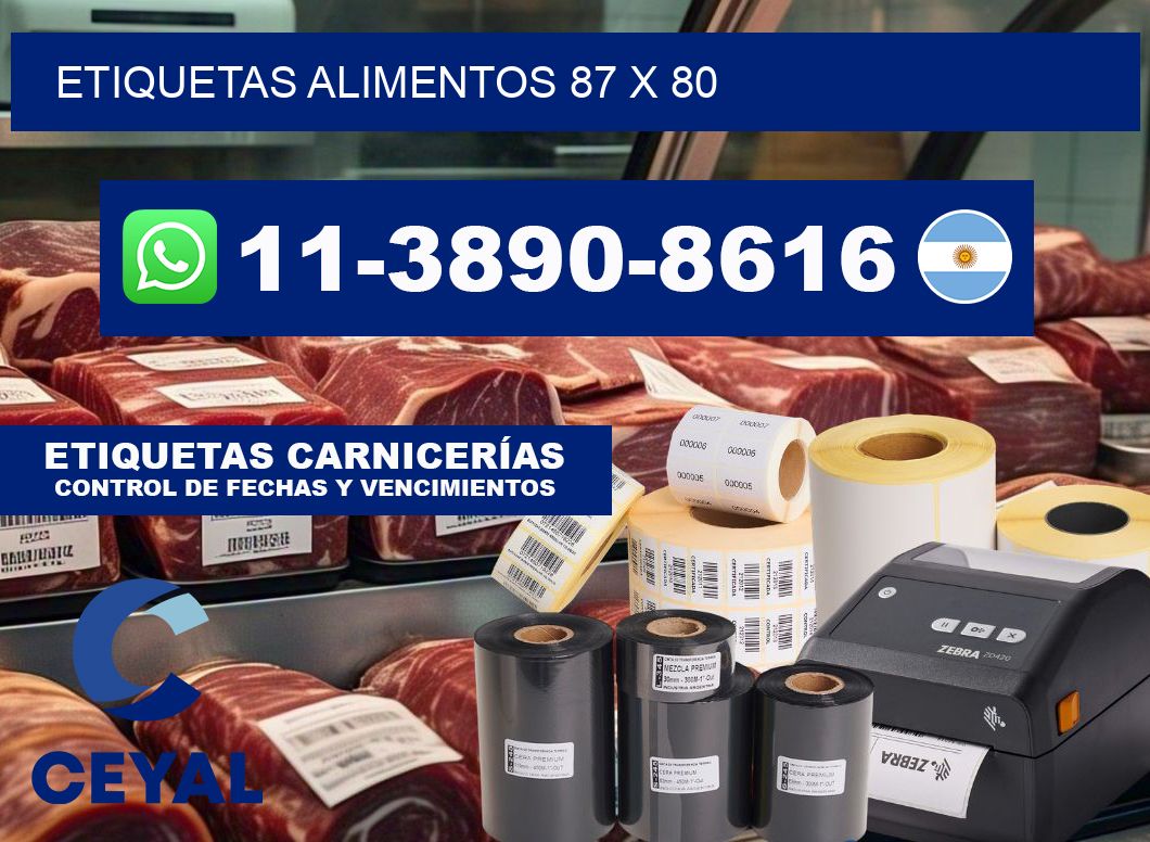 etiquetas alimentos 87 x 80