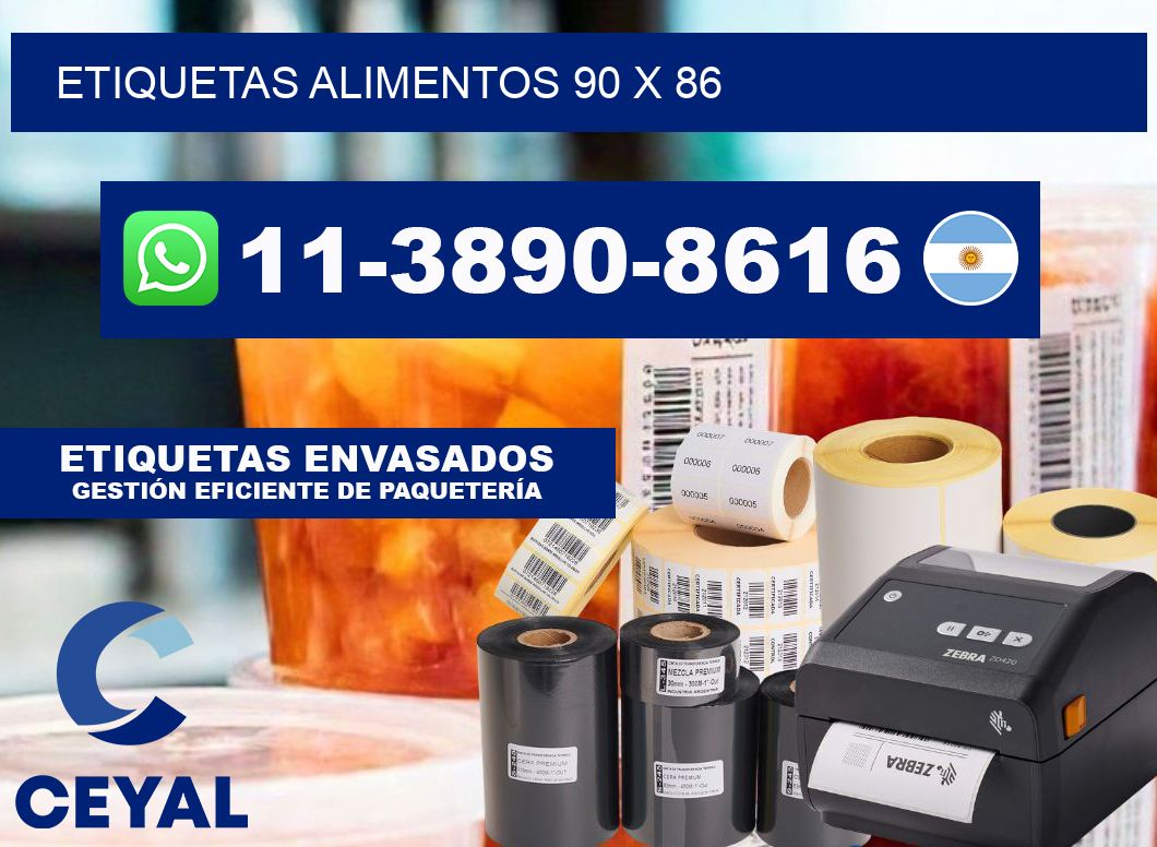 etiquetas alimentos 90 x 86