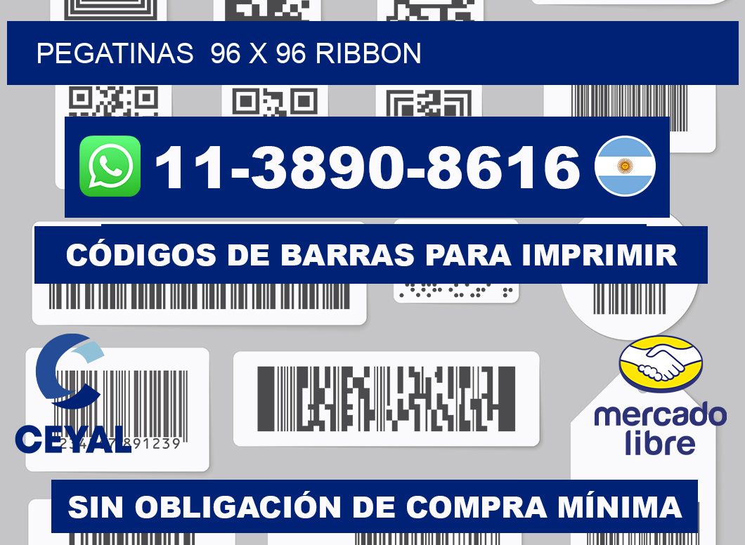 pegatinas  96 x 96 ribbon