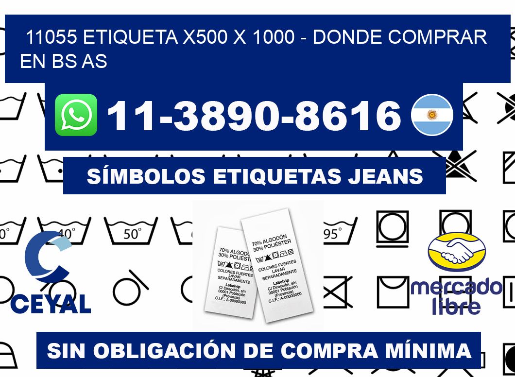 11055 etiqueta x500 x 1000 - Donde Comprar en bs as