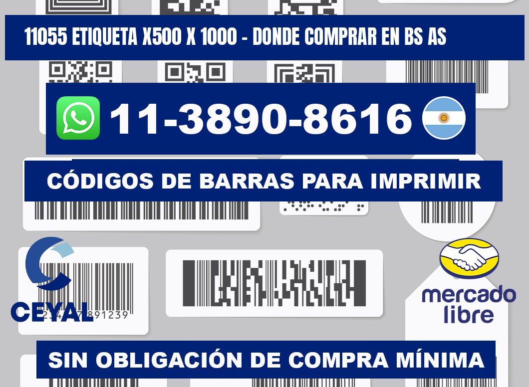 11055 etiqueta x500 x 1000 - Donde Comprar en bs as