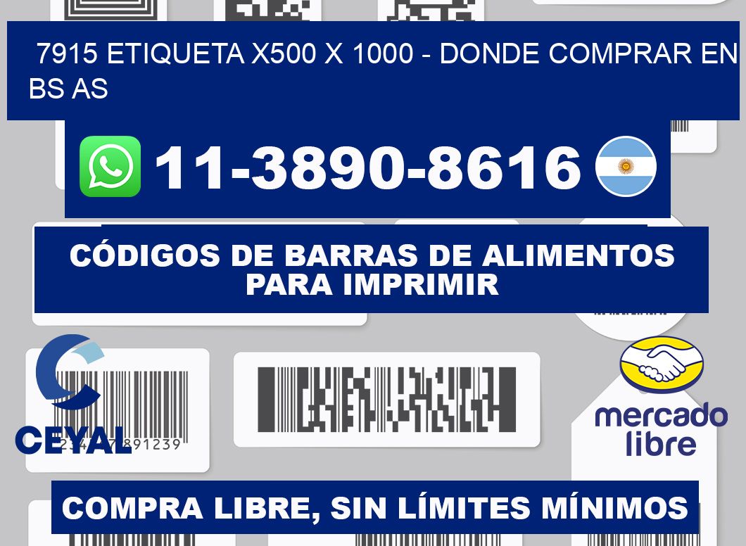 7915 etiqueta x500 x 1000 - Donde Comprar en bs as