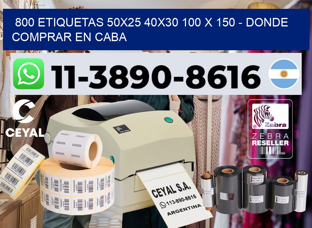 800 etiquetas 50×25 40×30 100 x 150 – Donde Comprar en Caba