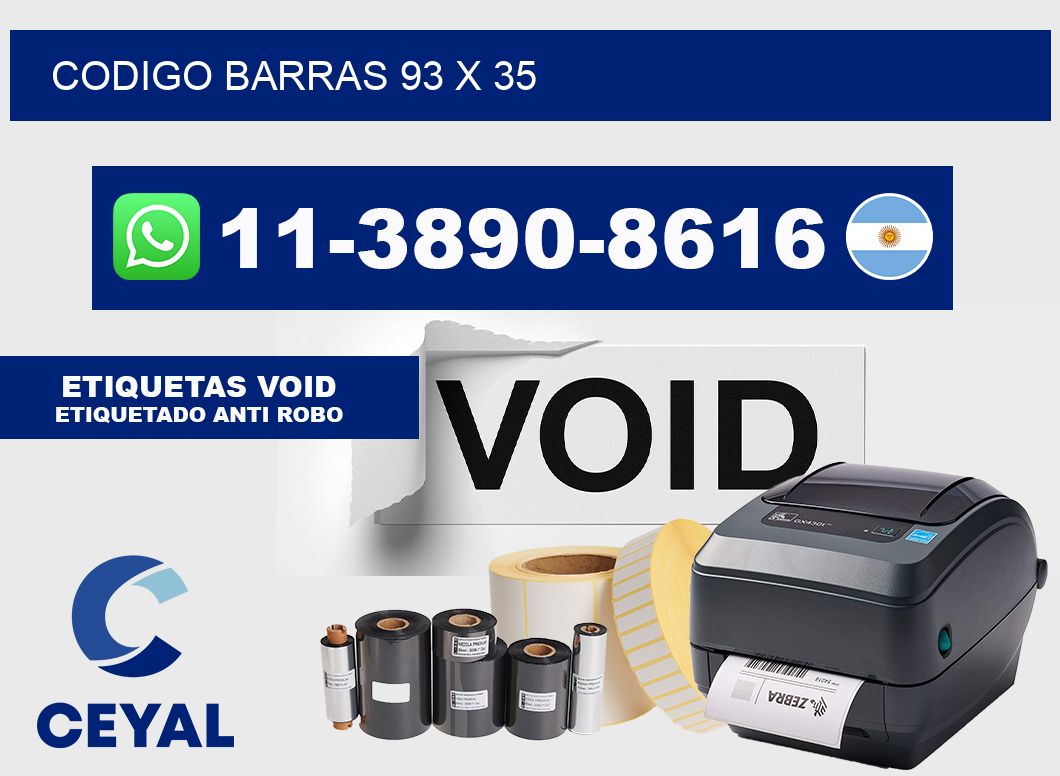 Codigo barras 93 x 35