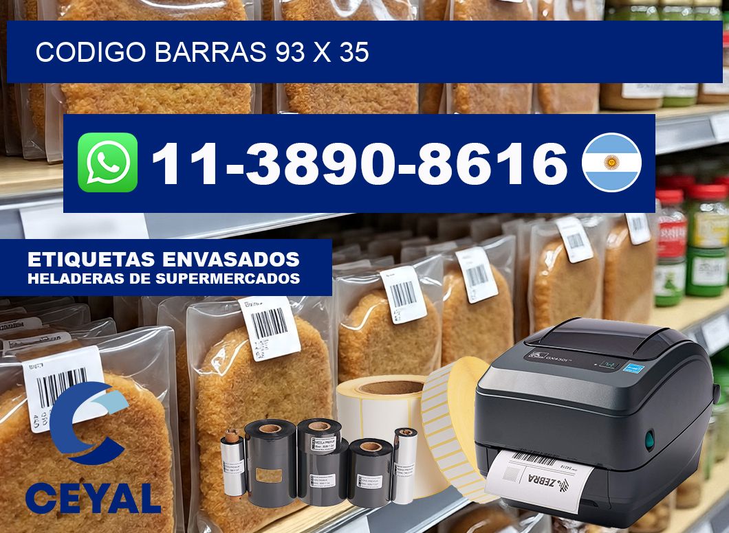 Codigo barras 93 x 35