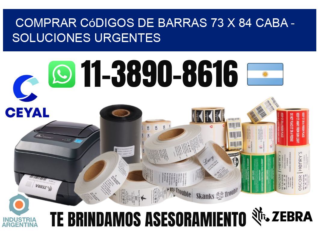 Comprar códigos de barras 73 x 84 CABA - soluciones urgentes