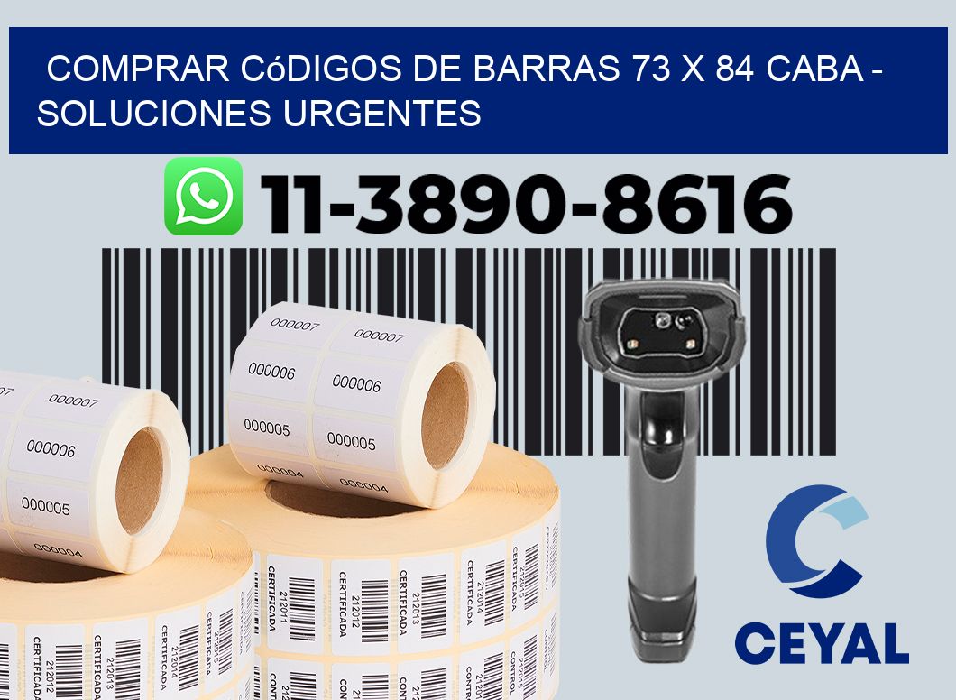 Comprar códigos de barras 73 x 84 CABA - soluciones urgentes