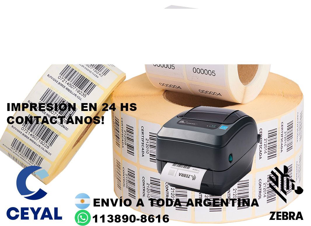 Donde Comprar etiquetas alimentos 27 x 93 en TODO EL PAIS? Buenos Aires - Stock permanente