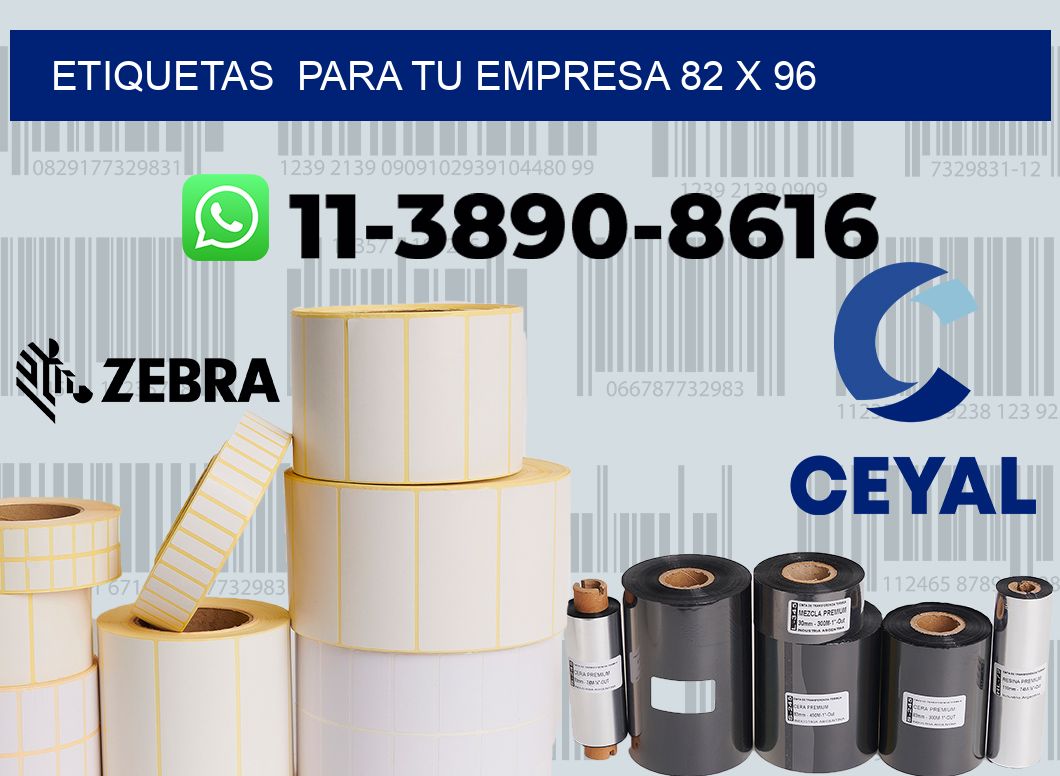 Etiquetas  para tu empresa 82 x 96