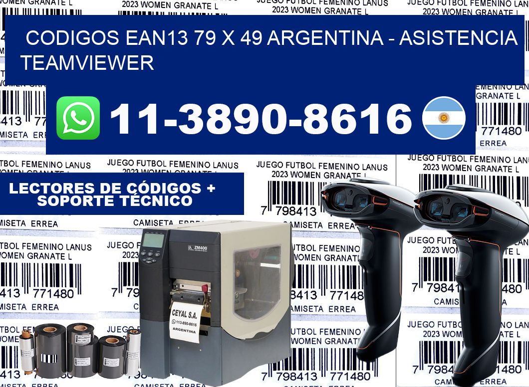 codigos ean13 79 x 49 argentina – asistencia teamviewer