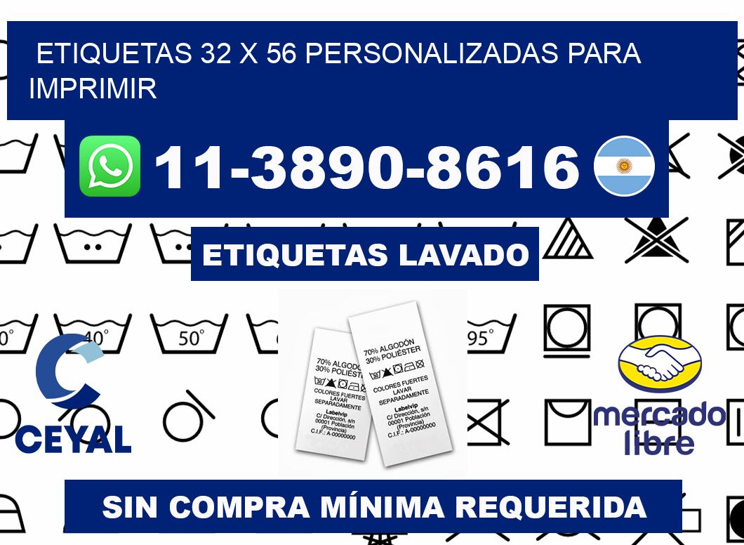 etiquetas 32 x 56 personalizadas para imprimir