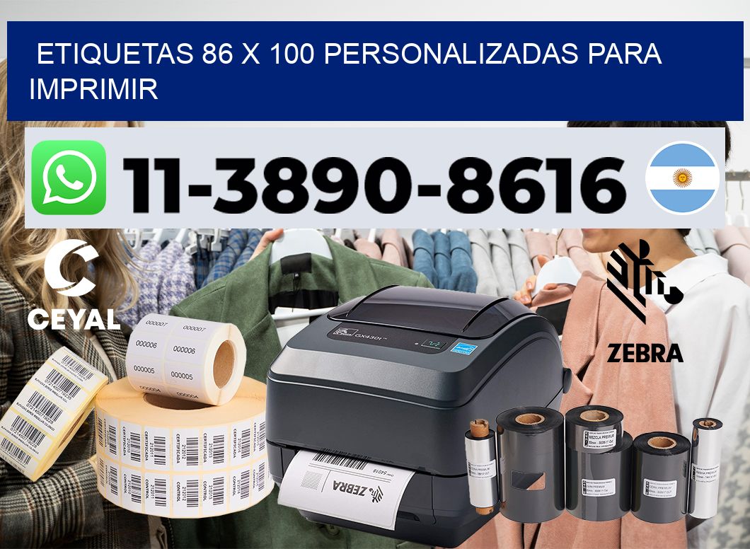 etiquetas 86 x 100 personalizadas para imprimir