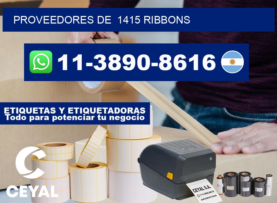 Proveedores de  1415 ribbons