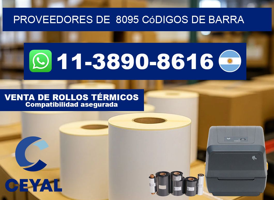 Proveedores de 8095 códigos de barra