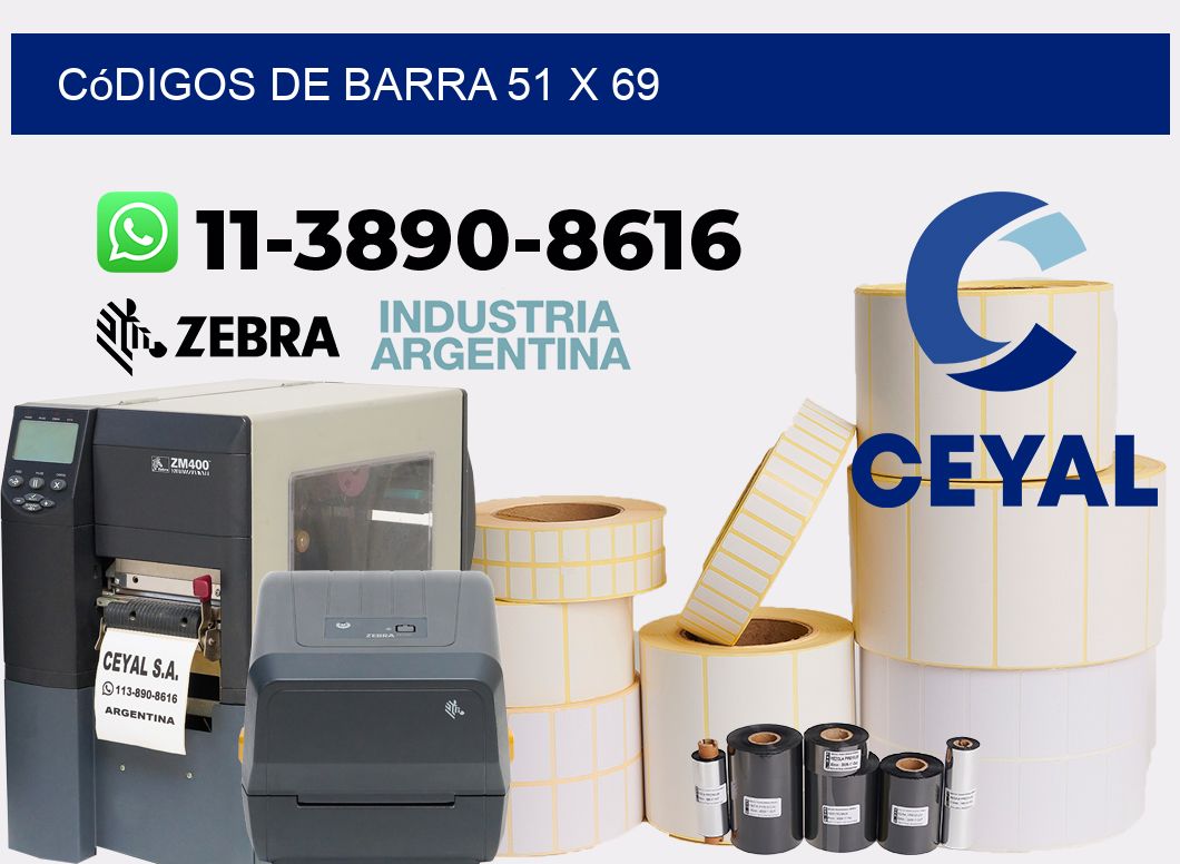 códigos de barra 51 x 69