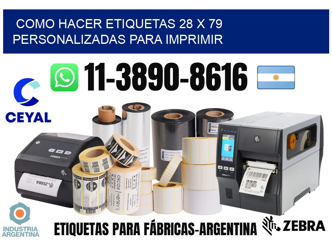 como hacer etiquetas 28 x 79 personalizadas para imprimir