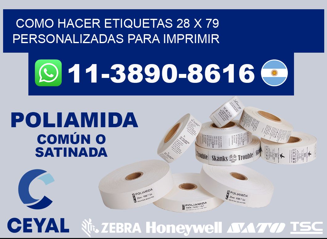 como hacer etiquetas 28 x 79 personalizadas para imprimir
