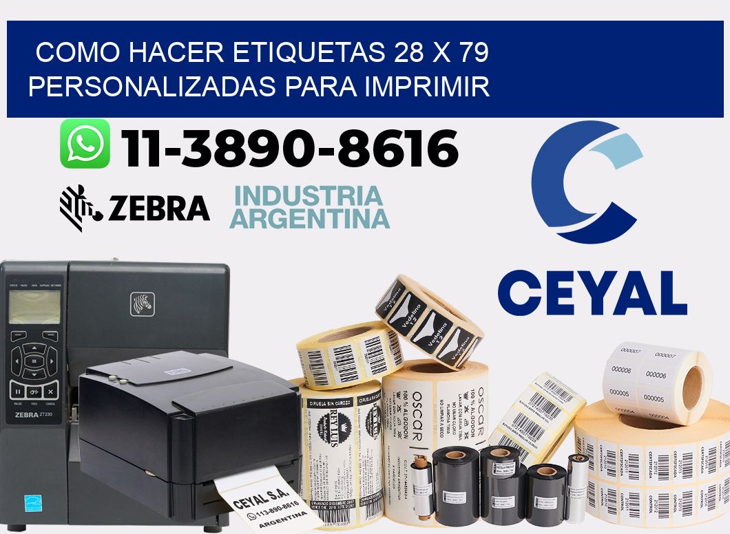 como hacer etiquetas 28 x 79 personalizadas para imprimir