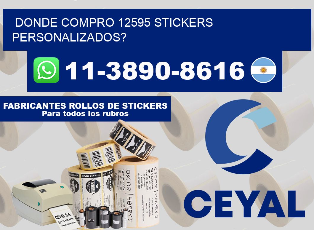 donde compro 12595 stickers personalizados?