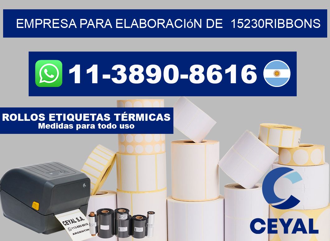 empresa para elaboración de  15230ribbons