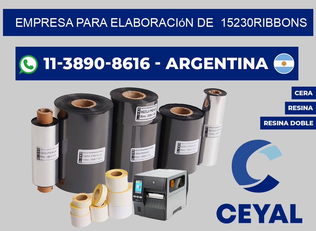 empresa para elaboración de  15230ribbons