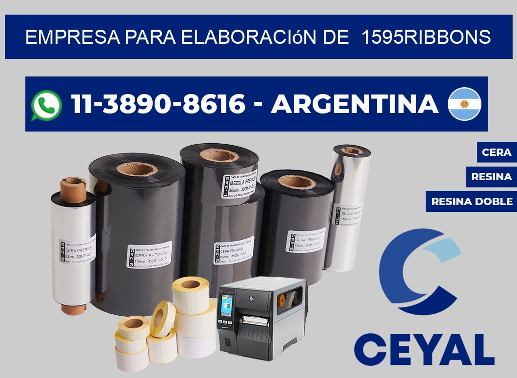 empresa para elaboración de  1595ribbons