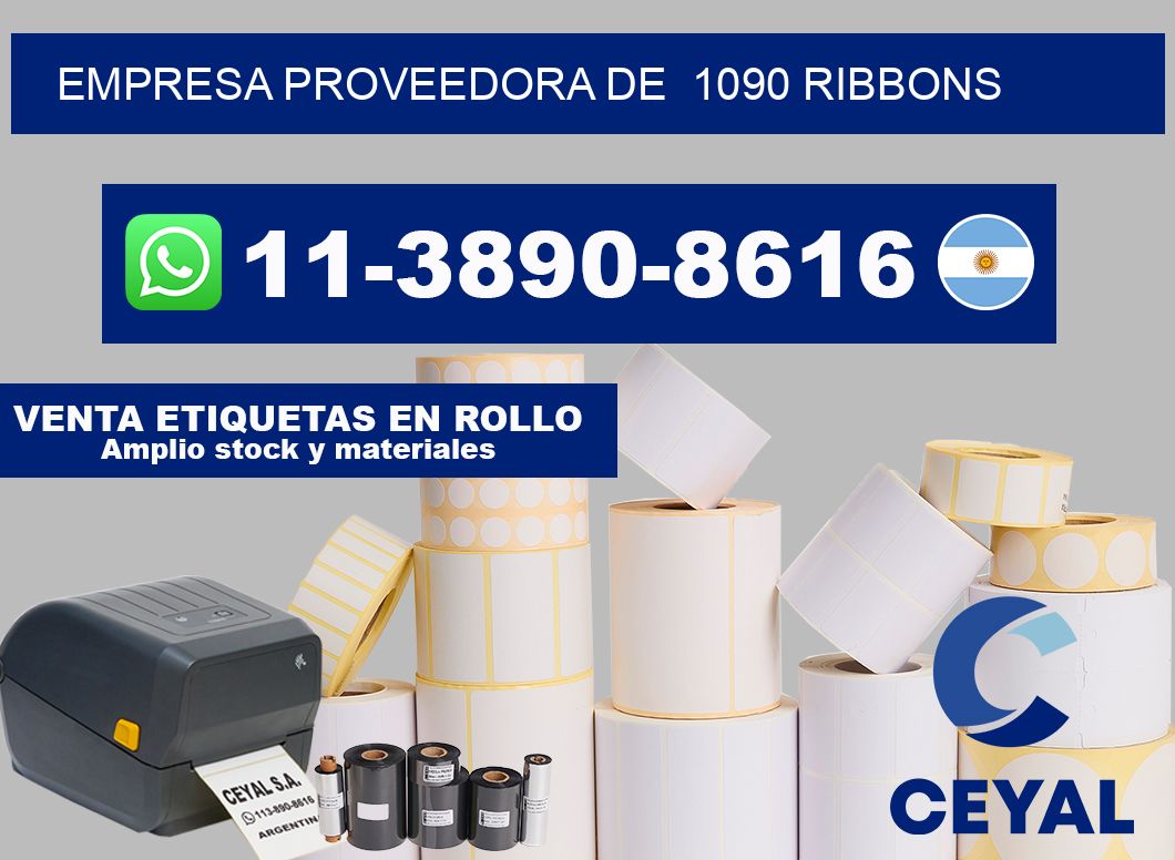 empresa proveedora de  1090 ribbons