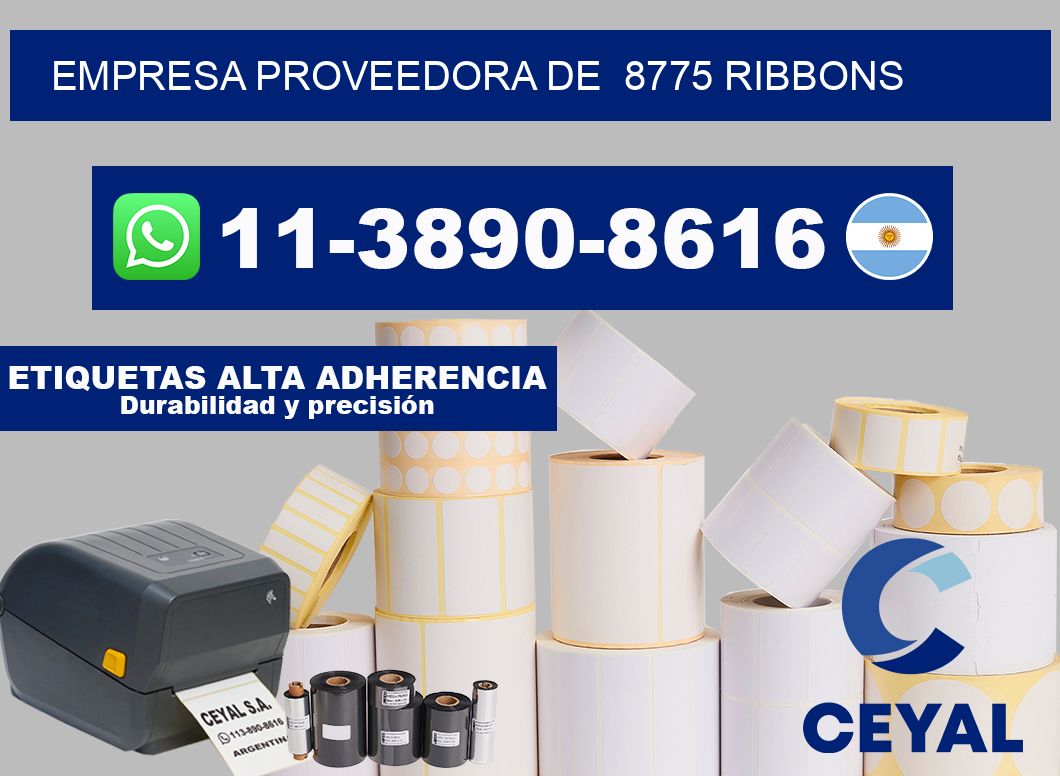 empresa proveedora de  8775 ribbons