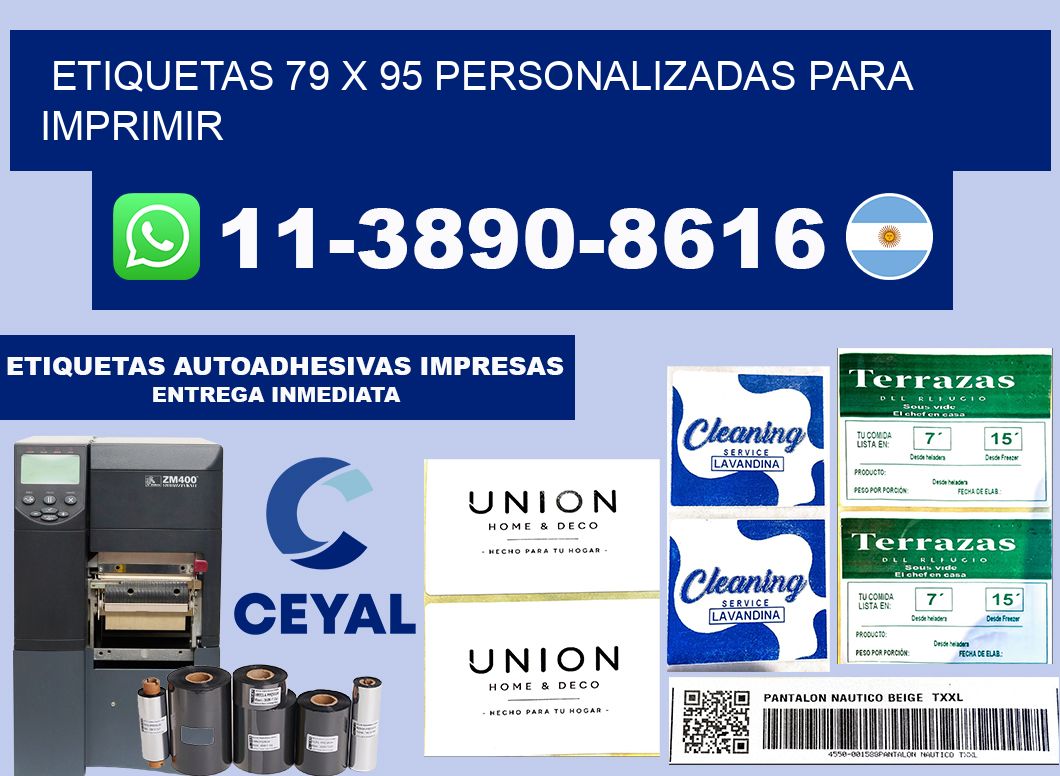etiquetas 79 x 95 personalizadas para imprimir