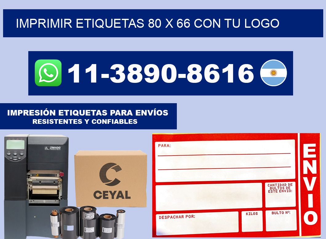 imprimir etiquetas 80 x 66 con tu logo