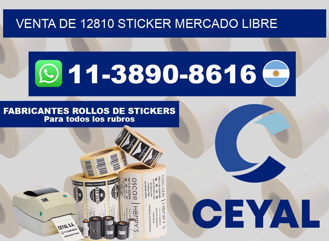 venta de 12810 sticker mercado libre