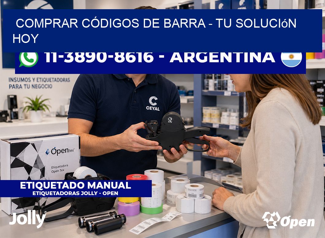 COMPRAR CÓDIGOS DE BARRA - Tu solución hoy
