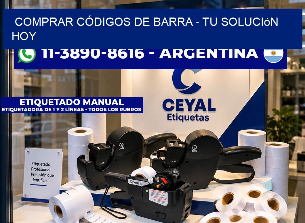 COMPRAR CÓDIGOS DE BARRA – Tu solución hoy