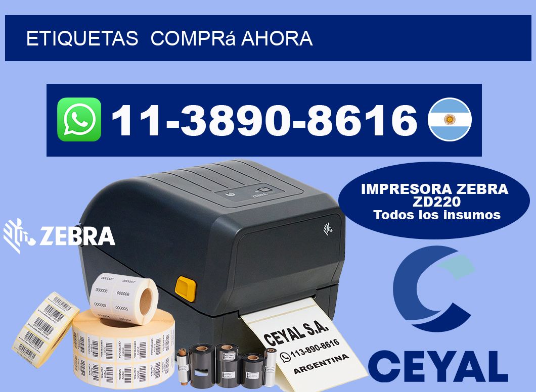 ETIQUETAS  Comprá ahora