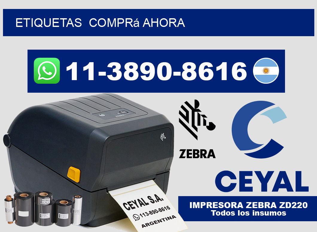 ETIQUETAS  Comprá ahora