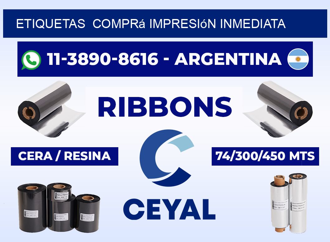 ETIQUETAS  Comprá impresión inmediata