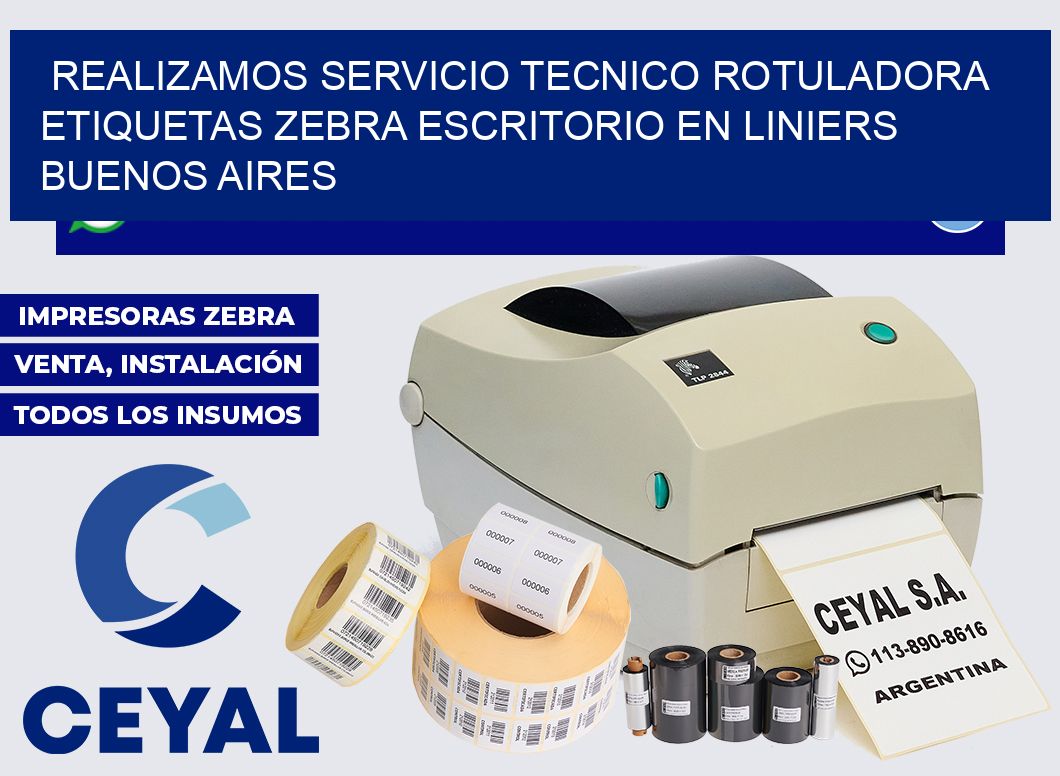 realizamos servicio tecnico rotuladora etiquetas zebra escritorio en Liniers  Buenos Aires