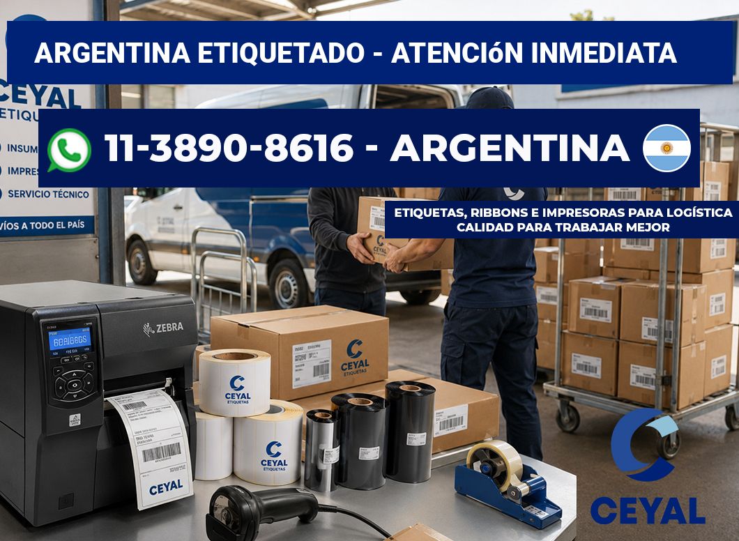 ARGENTINA ETIQUETADO – Atención inmediata