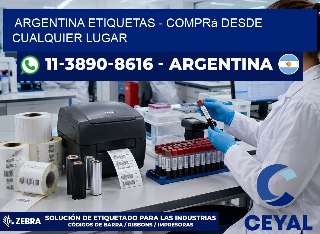 ARGENTINA ETIQUETAS - Comprá desde cualquier lugar