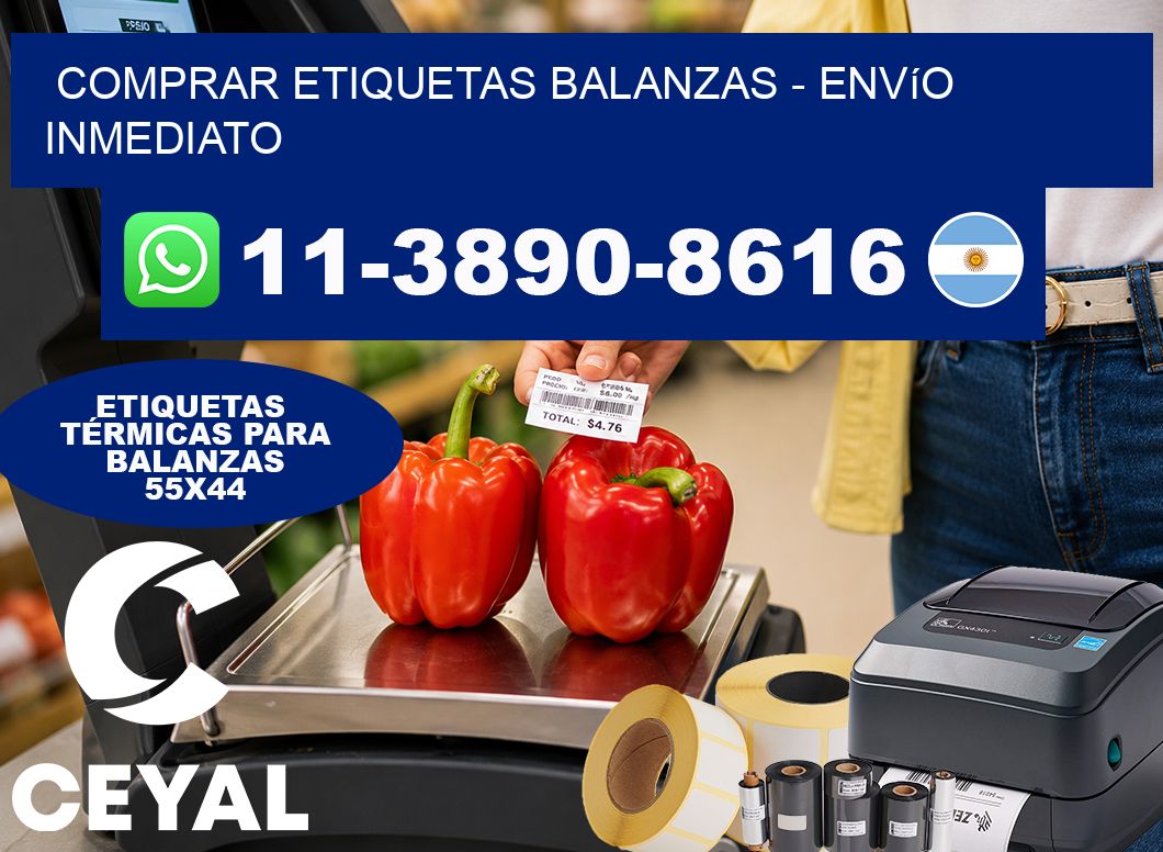 COMPRAR ETIQUETAS BALANZAS - Envío inmediato