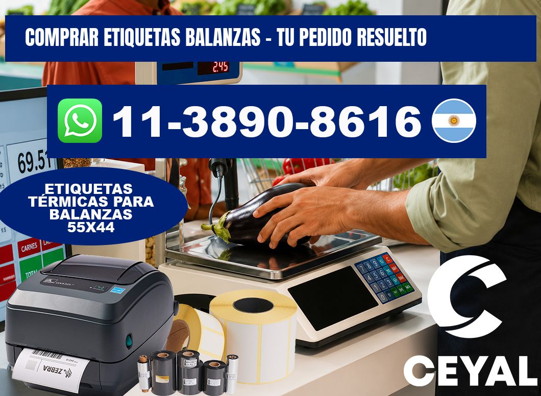 COMPRAR ETIQUETAS BALANZAS - Tu pedido resuelto