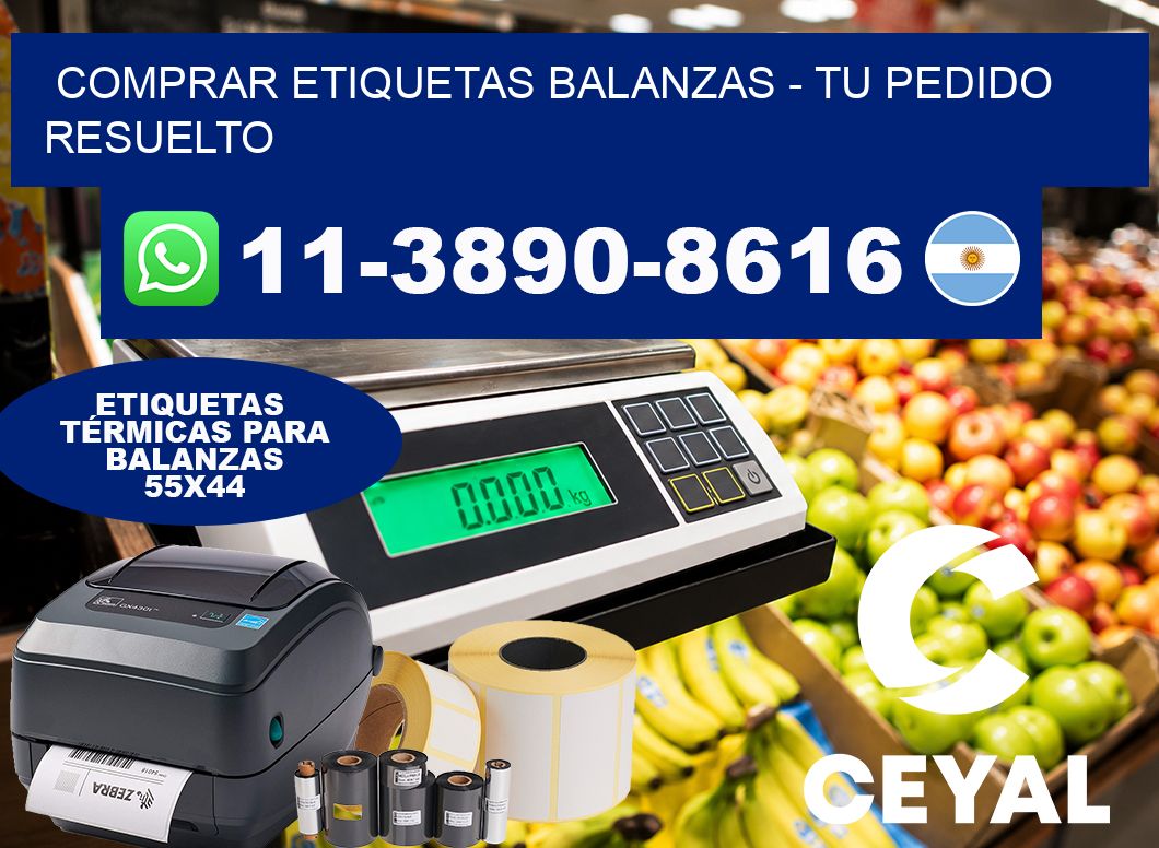 COMPRAR ETIQUETAS BALANZAS – Tu pedido resuelto