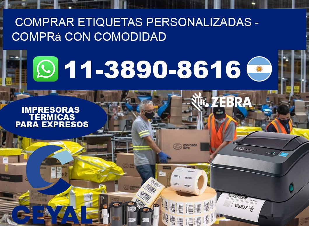 COMPRAR ETIQUETAS PERSONALIZADAS - Comprá con comodidad