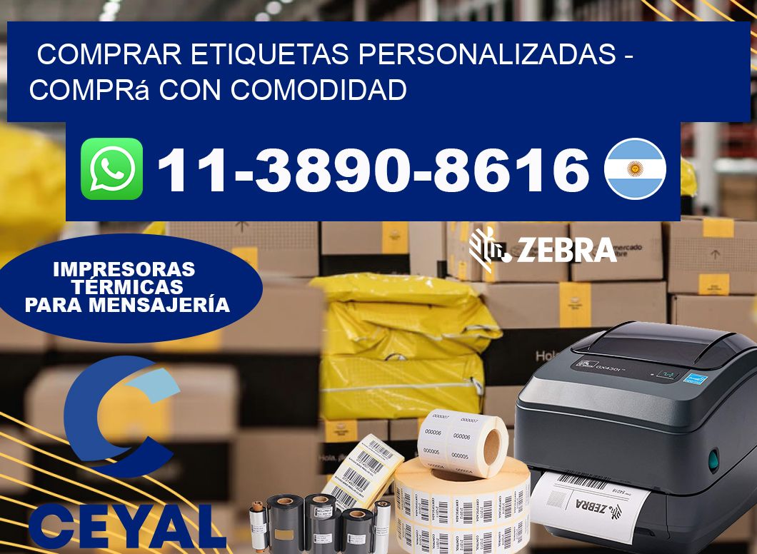 COMPRAR ETIQUETAS PERSONALIZADAS – Comprá con comodidad