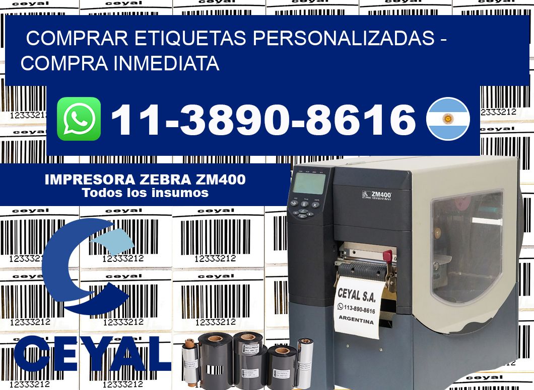 COMPRAR ETIQUETAS PERSONALIZADAS – Compra inmediata