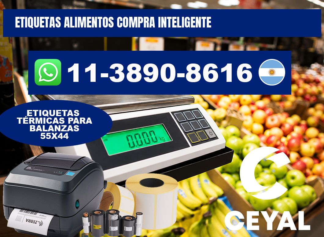 ETIQUETAS ALIMENTOS Compra inteligente