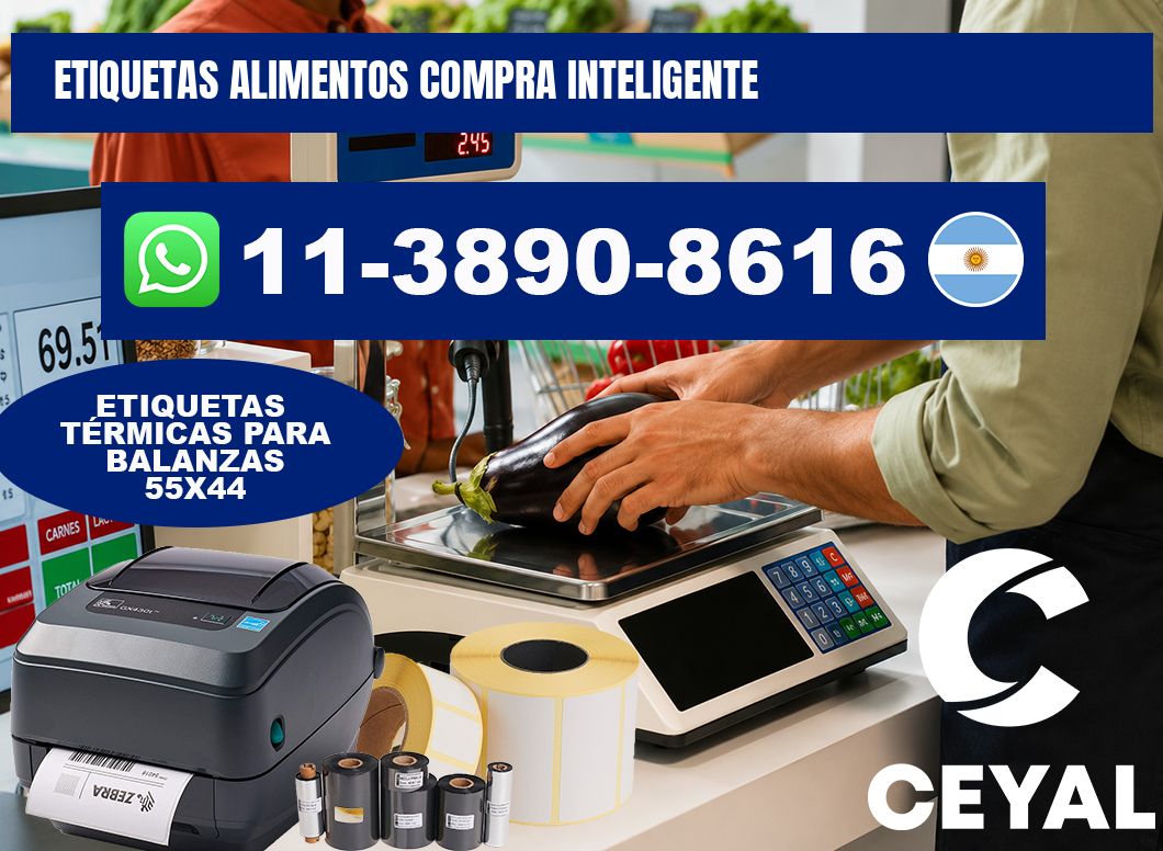 ETIQUETAS ALIMENTOS Compra inteligente