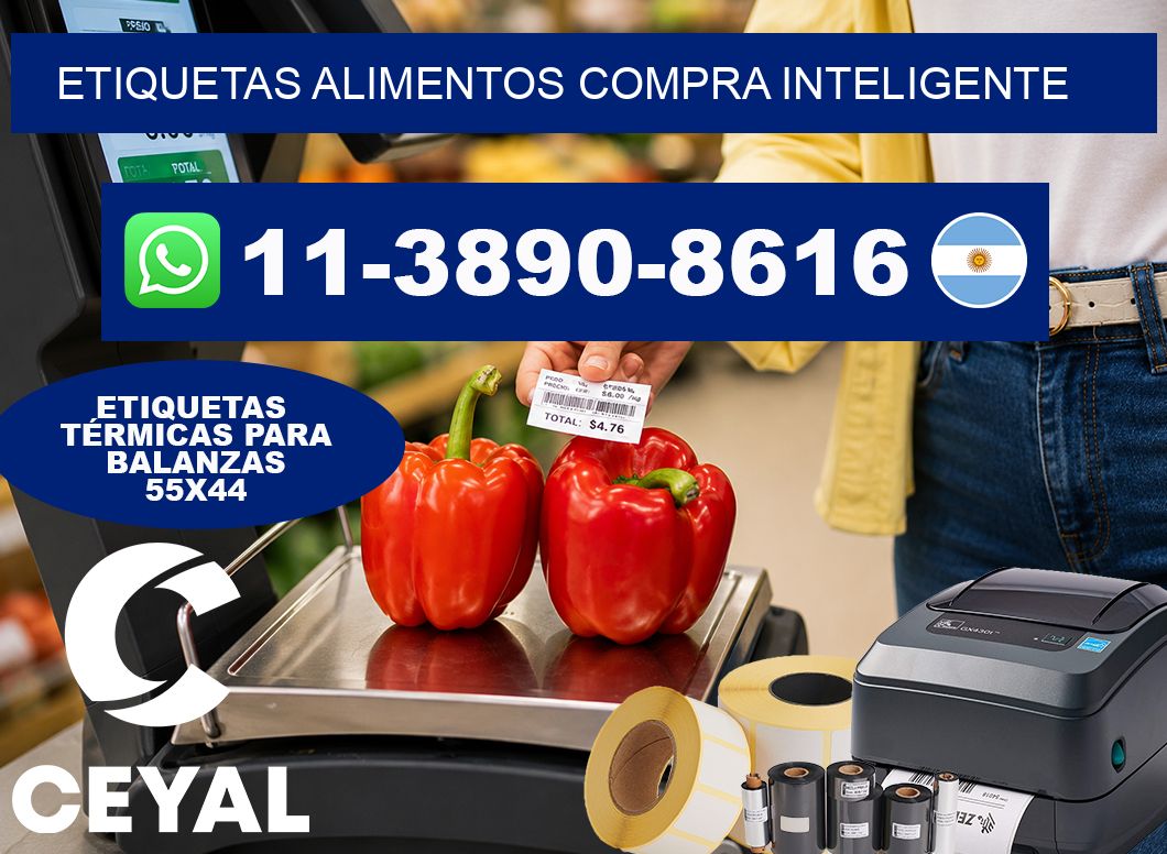 ETIQUETAS ALIMENTOS Compra inteligente